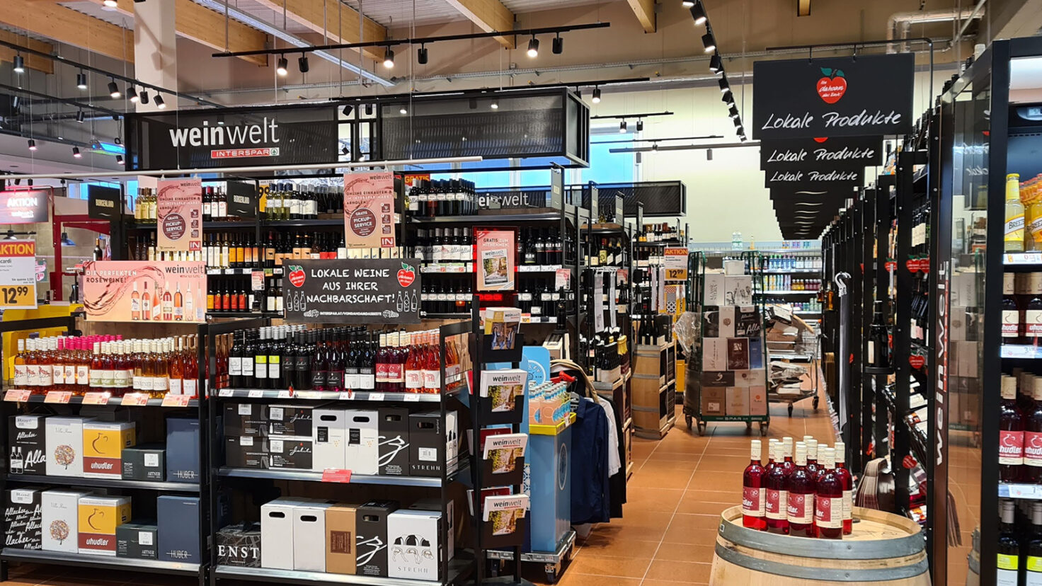 ISP Oberwart Sortimentstrenner Wein