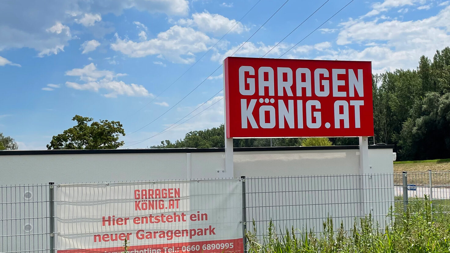 Garagenkönig Leuchtschild