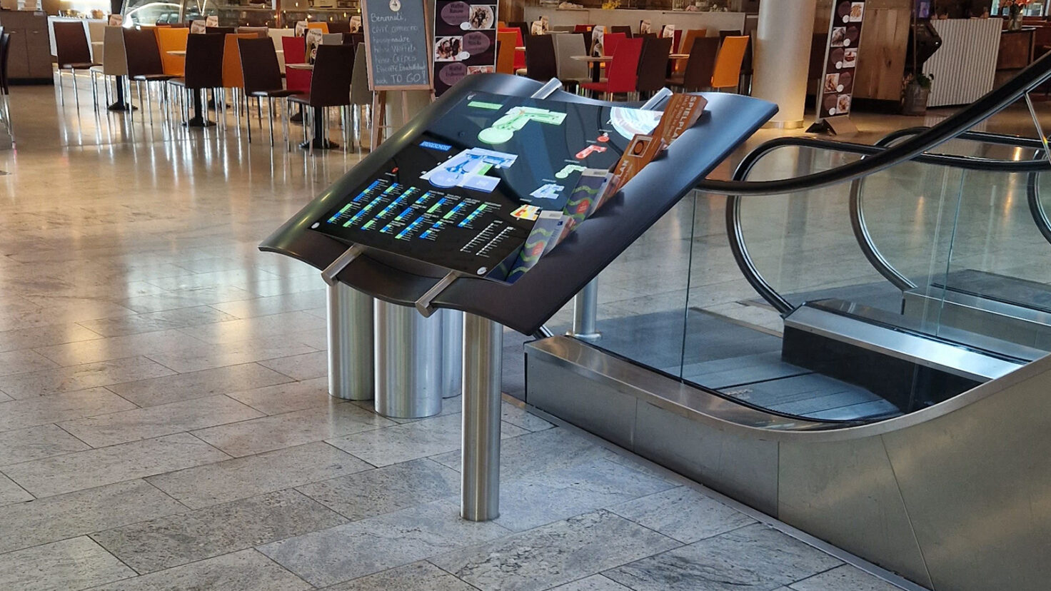 Europark Navigationstisch Schräg