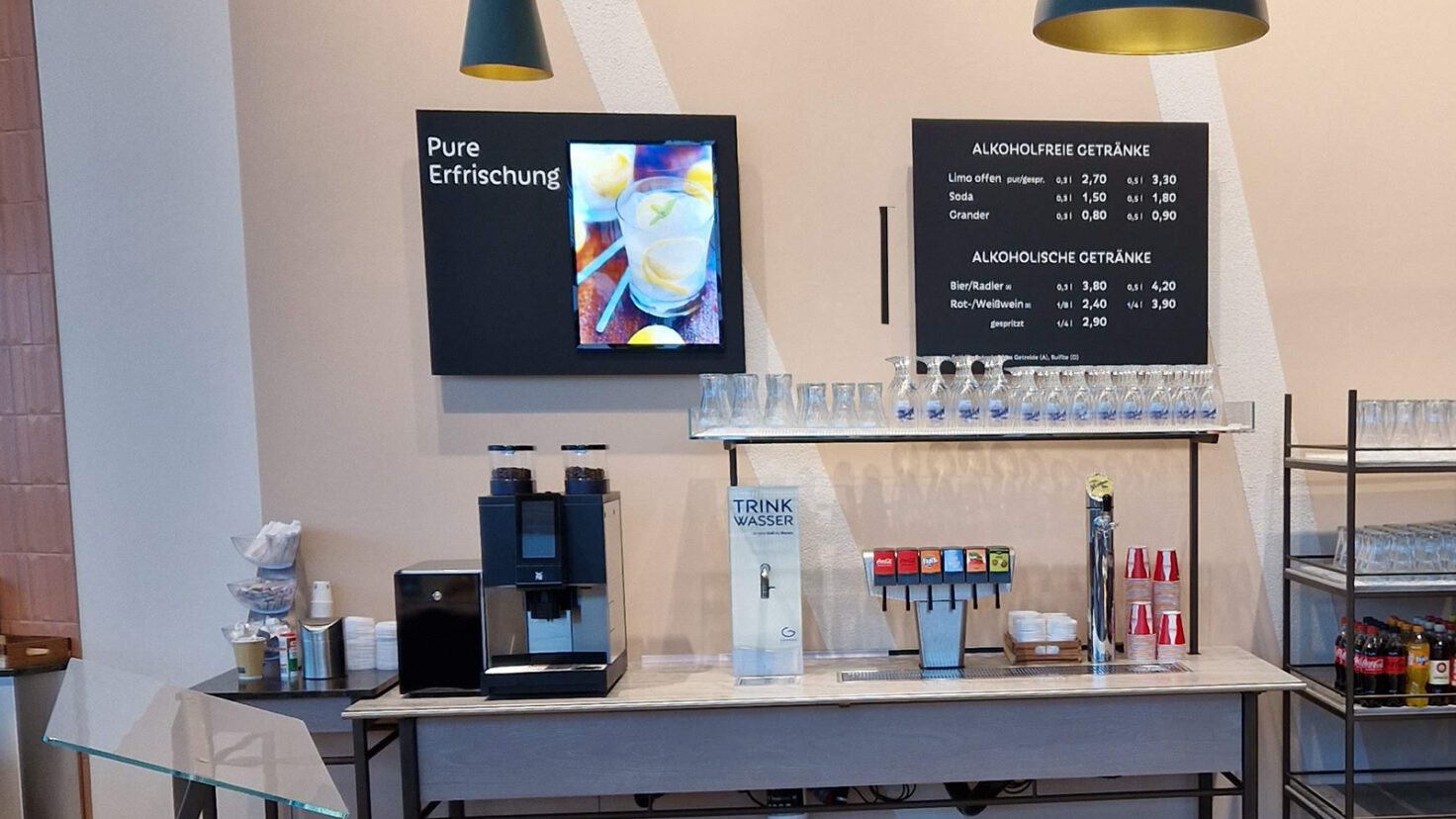 ISP Gaenserndorf Restaurant Preistafeln