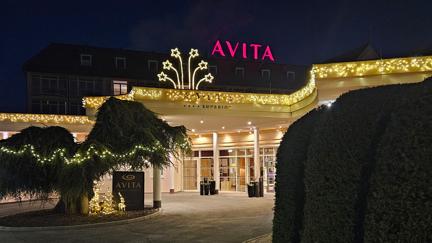 Avita Leuchtschrift Dach 01