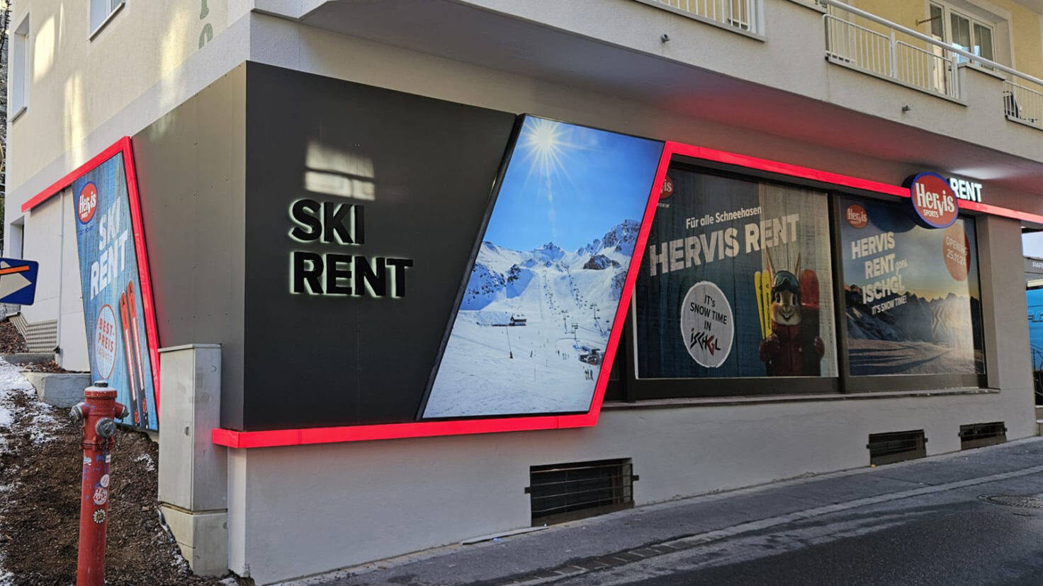 Hervis Ischgl Rent Fassade