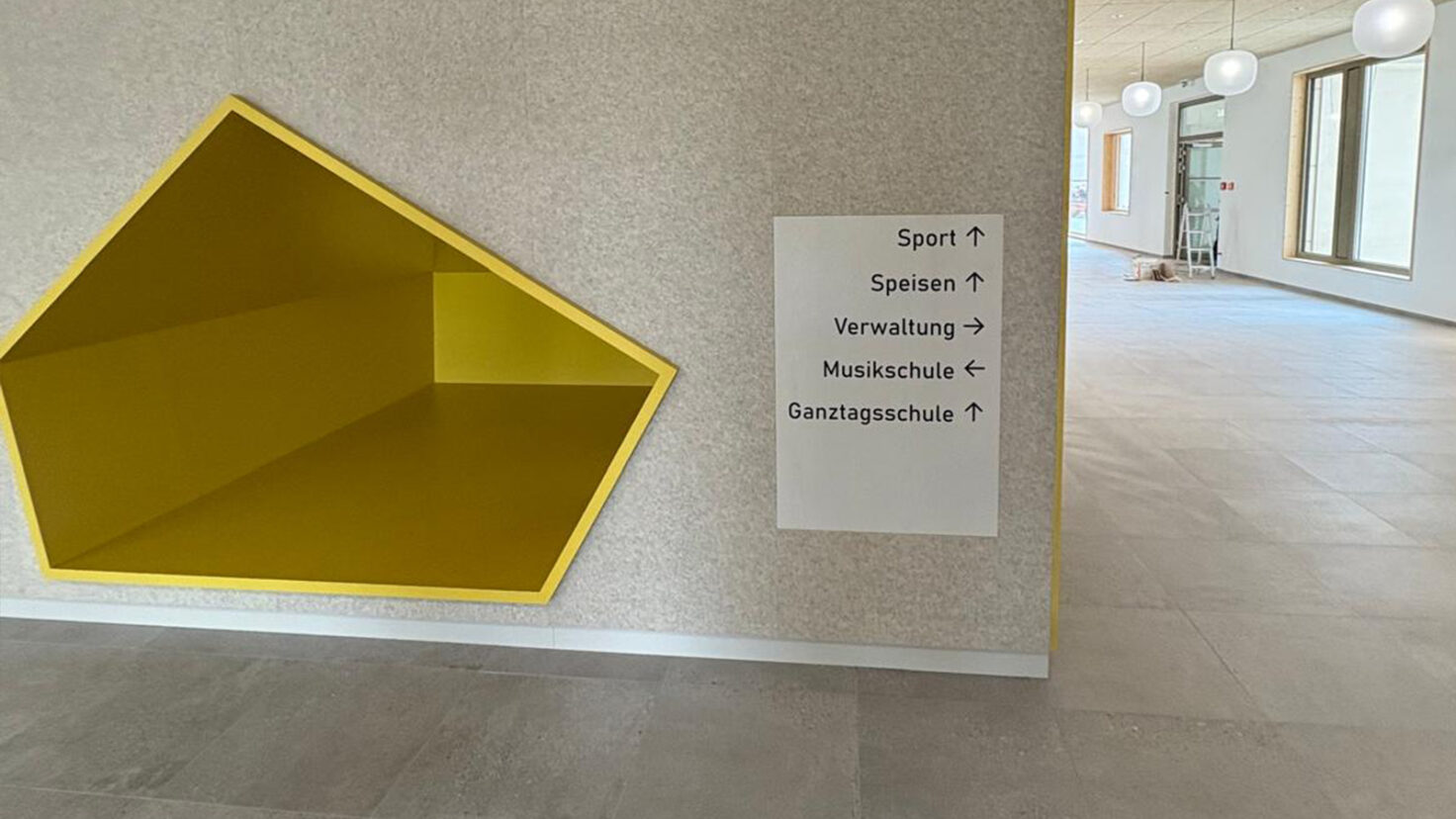 Bildungscampus Oberwart Leitsystem