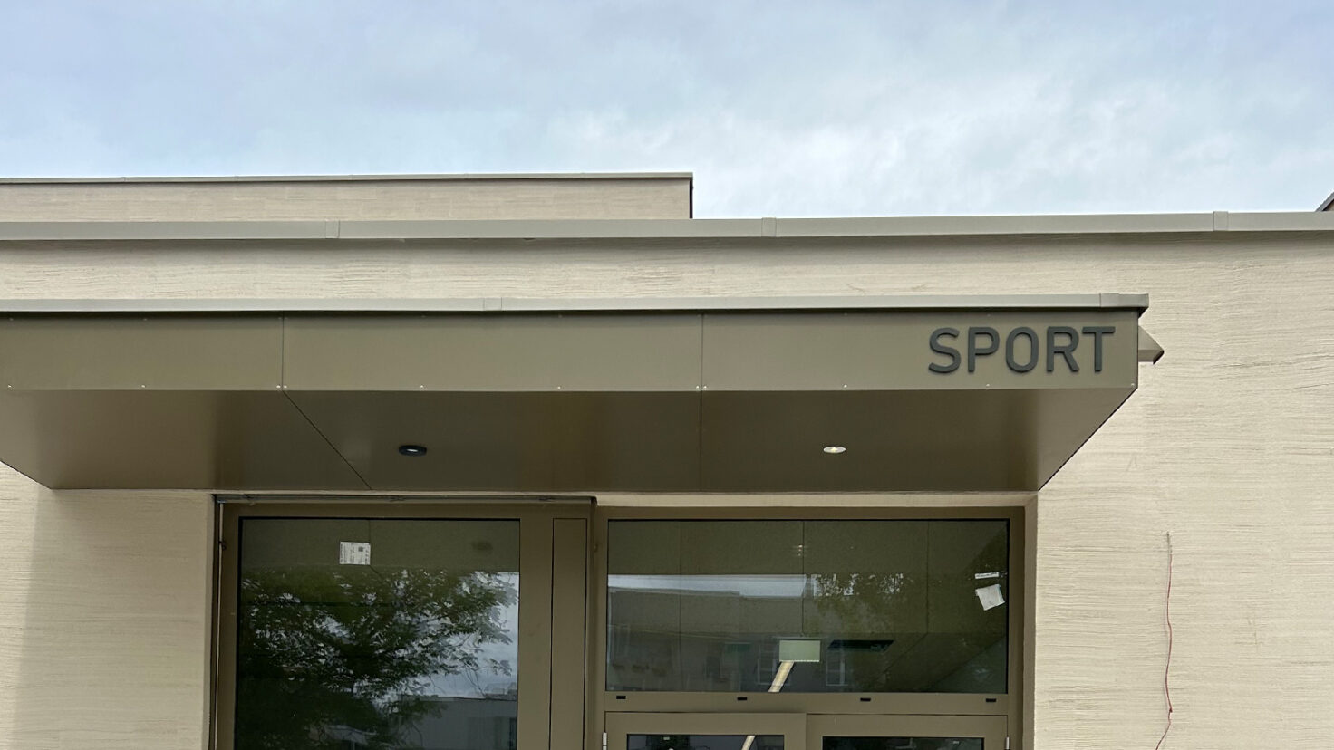 Bildungscampus Oberwart Leuchtschrift
