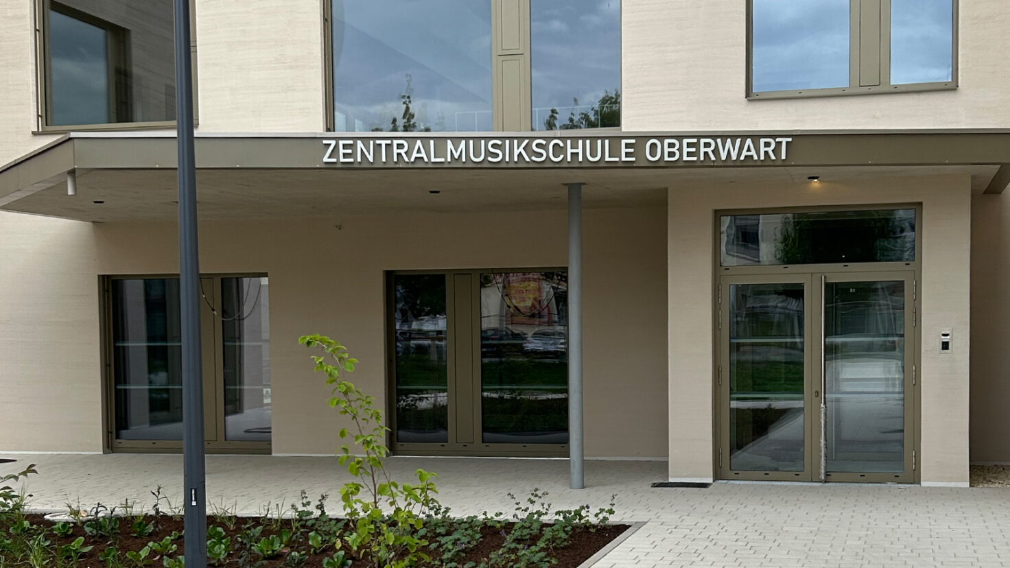 Bildungscampus Oberwart Leuchtschrift