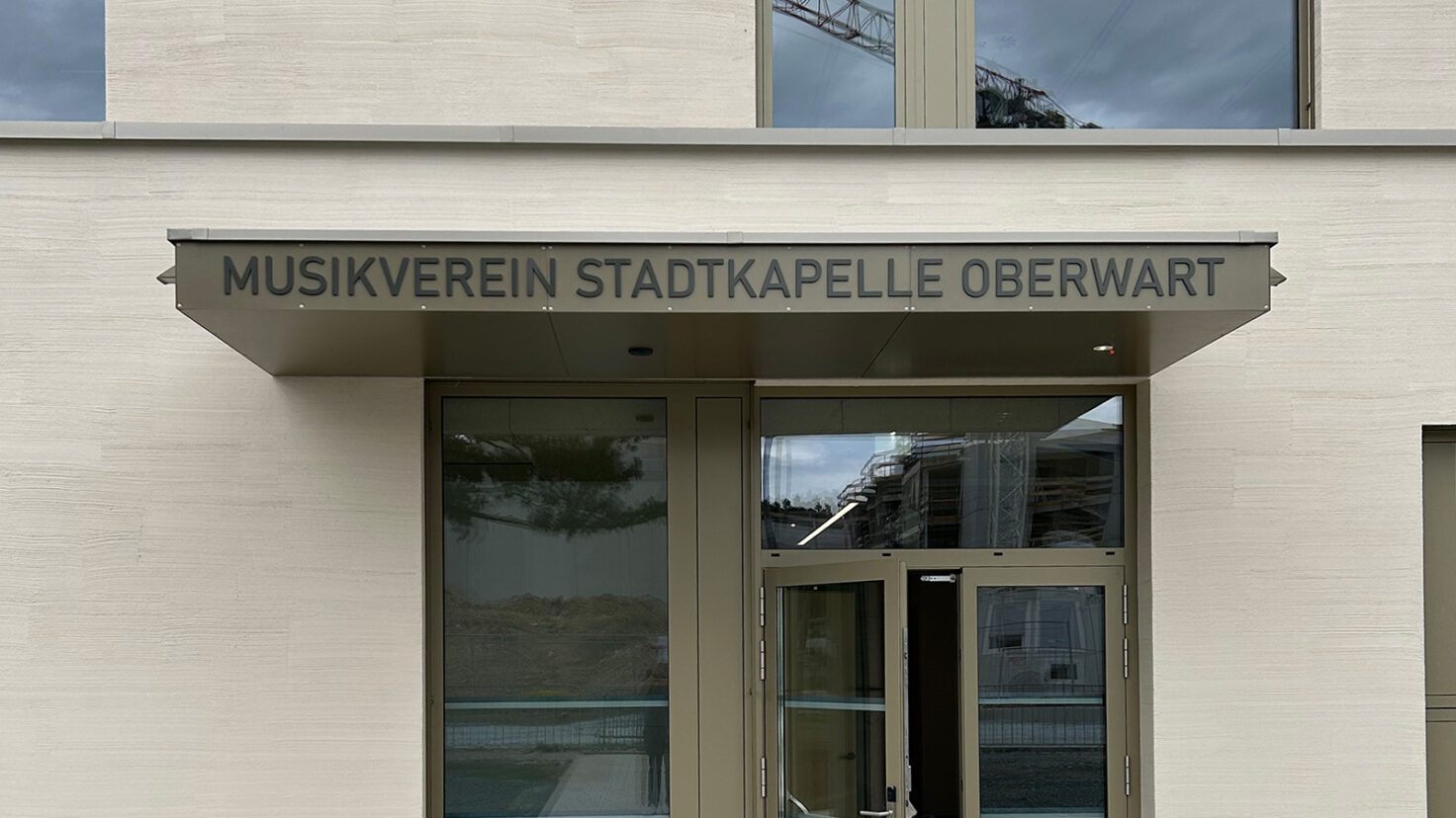 Bildungscampus Oberwart Leuchtschrift