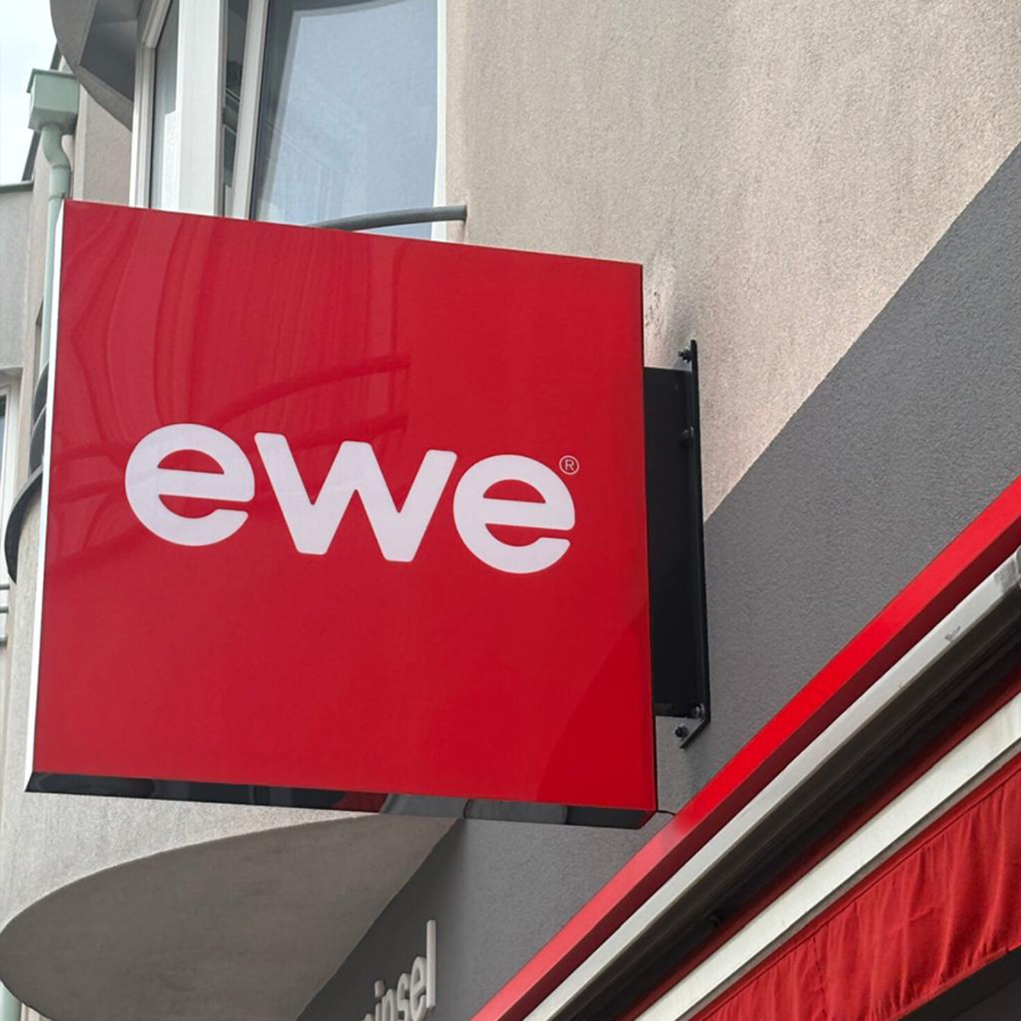 EWE Küchen Baden Steckschild