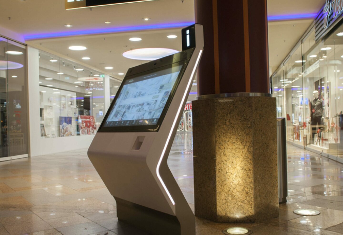 HUBER Digital Signage macht flexible Bespielung mit aktuellen Inhalten möglich